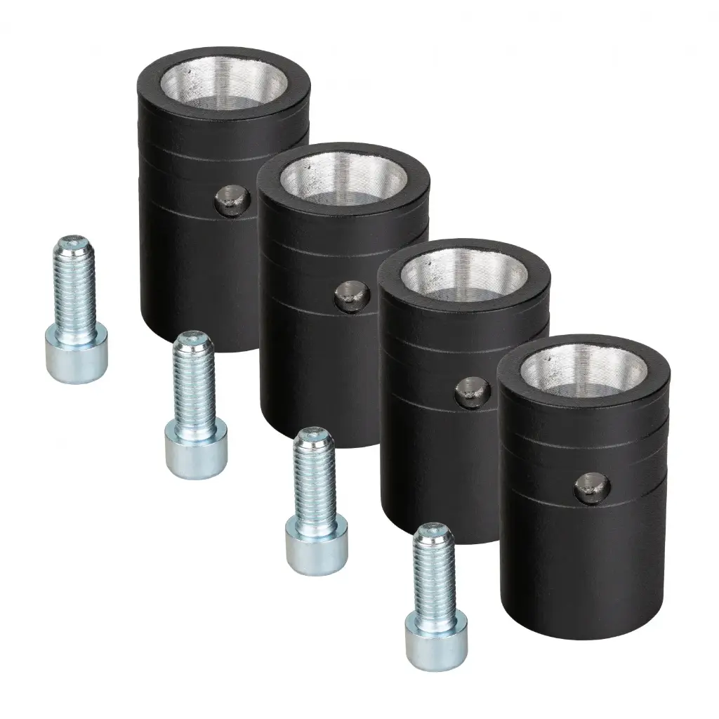 Contestage - BT-TRUSS QUAT 29 - BOX Coupler Set FEMALE BLK
