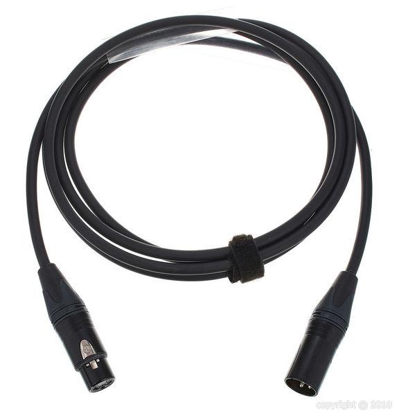 Cordial - CPM2.5FM - Câble XLR 3pin mâle - XLR 3 pin femelle - 2,5 m