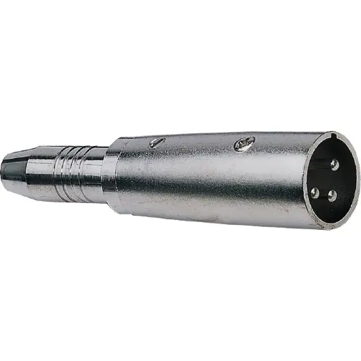 Hilec - Adapter XLR male/ST.JACK female