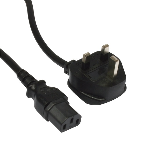 [1631000005] Accu Cable - AC-UK-IEC-1/1,5 UK main cord IEC, 10A