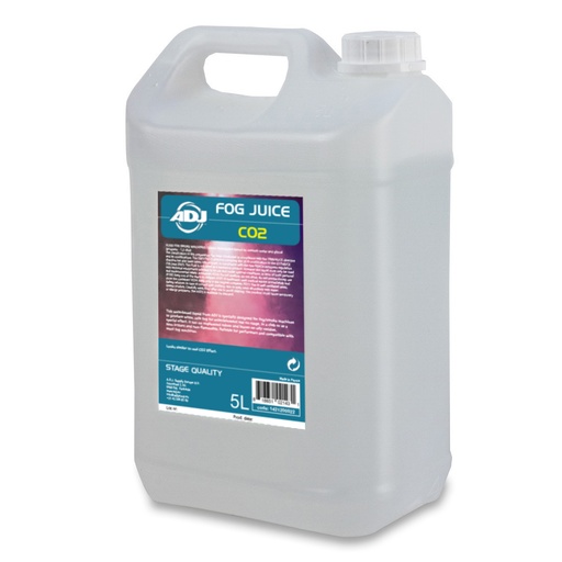 [1421200022] ADJ - Fog Juice CO2 – 5 Liter