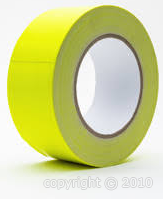 [MG UT-70-50-25-NY] Mega Tape UT-70 - Gaffa - 50mm x 25m - Jaune Fluo