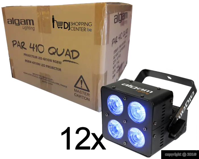 Algam Lighting - Masterbox 12x PAR 410 QUAD