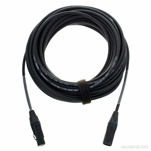 [ELC CPD20FM] Cordial - CPD20FM - Câble DMX - XLR 3 pin - 20m