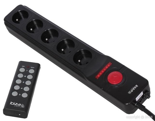 [ LC506W-FR] Ibiza Light - Multiprises avec télécommande